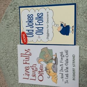 Two Old Folks Old Jokes Humorous Senior Citizen Living Books